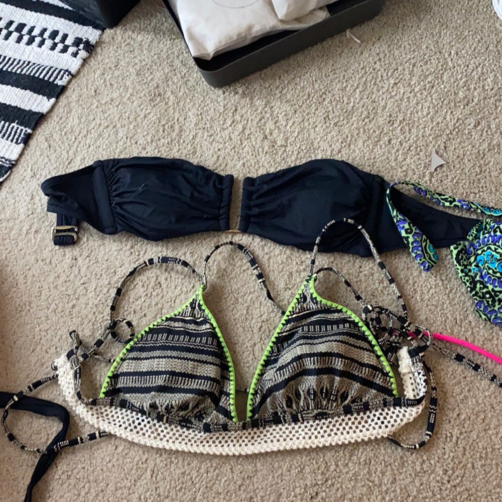 Swim tops.